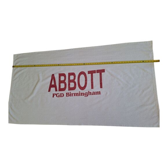 VTG Beach Towel Abbott Labs PGD preimplantation genetic diagnostics Made in USA - Picture 4 of 8